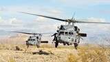 直升机捕亡恐怖分子 六人美国海军海豹突骑