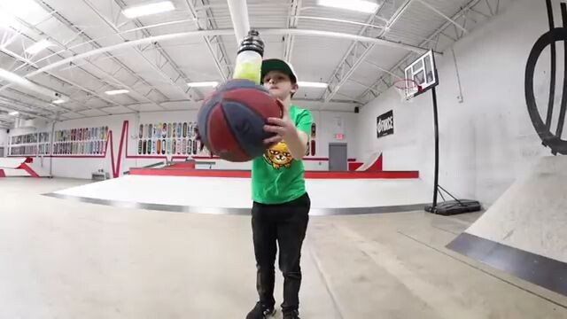 father vs son game of bottle flip 12