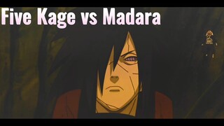 Five Kage vs Madara