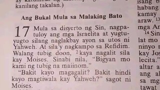 Pang Araw Araw na Talata.               Exodus 17:1-7