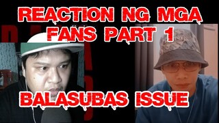 Reaction ng mga fans ni Balasubas at Dongalo part 1