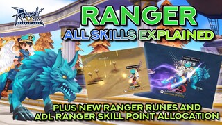 RANGER SKILLS DEMO + EXPLANATION | Ragnarok Mobile Eternal Love