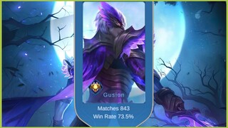 Gusion New Collector Skin Night Owl Draw | MLBB