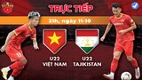 TRỰC TIẾP U22 Việt Nam vs U22 Tajikistan: Lứa Kế Cận Công Phượng Quang Hải Lập Công