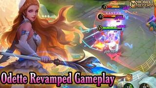 New Odette Revamped Gameplay - Mobile Legends Bang Bang