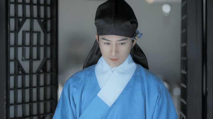 This seems to be the first time I have seen a hairpin with a flower scarf in a costume drama.