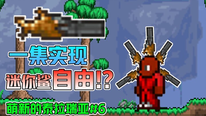 Chúng tôi đã đạt được “tự do với cá mập mini”!!! Tập 6 – Tân thủ thử chơi Terraria