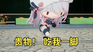 家猪怎么会和椅子打架？😮🙄😡
