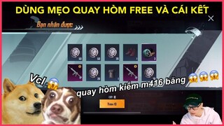 DÙNG MẸO MỞ 100 HÒM ĐỒ FREE KIẾM SKIN M416 BĂNG GIÁ VÀ CÁI KẾT THẬT LÀ VÃI CHƯỞNG || PUBG MOBILE