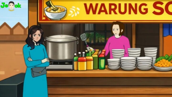 AZAB PENJUAL SOTO AYAM CURANG GANTI DAGING AYAM PAKAI DAGING AYAM TIREN || ANIMASI AZAB