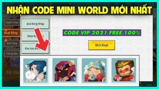 Hướng Dẫn Cách Nhận Mã CODE Siêu VIP Trong Mini World 😊 - Kha TG