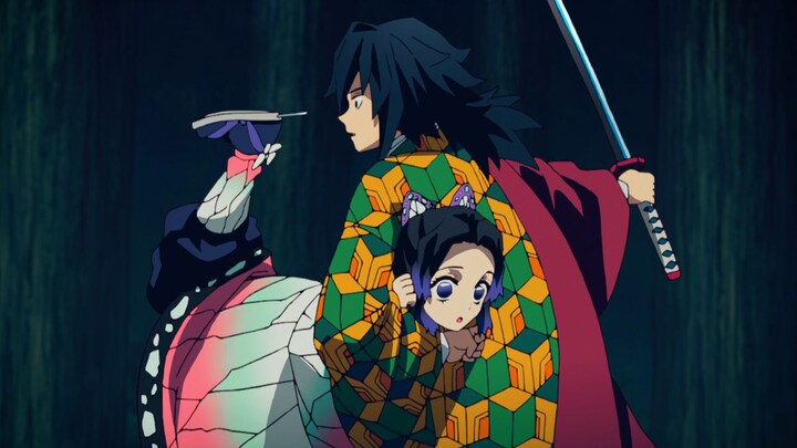 [4K Demon Slayer] The confrontation between the two pillars at Nada Spider Mountain (Seventeen), the