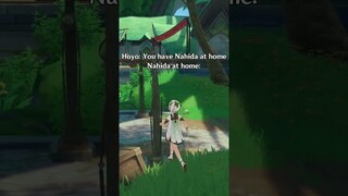 Nahida on steroids 🤡😩 #shorts #genshinimpact #gameplay