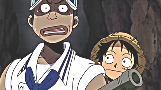 Luffy: Vậy thì đến lượt tôi giẫm lên nó.