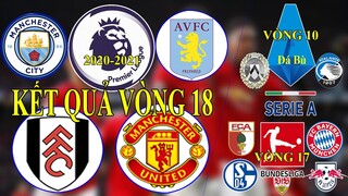 Bản tin bóng đá I Kết quả vòng 18 ngoại hạng anh I Serie A, Bundesliga, La liga, Siêu cúp Ý