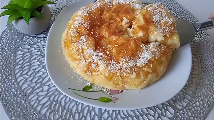 The famous apple dessert 🍎 that took the world by storm! No oven required!!!