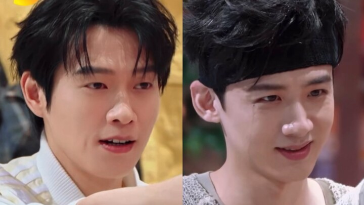 Hilarious! This comparison shows the displeasure after being splashed with water, hahaha… Spring Mou