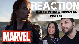 BLACK WIDOW TEASER TRAILER REACTION!