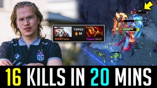 This is how TOPSON get 16 KILLS in just 20 minutes - EMBER SPIRIT GOD