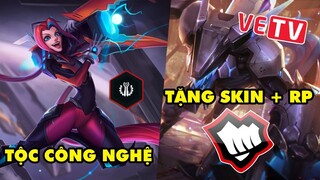 Update LMHT: Đấu Trường Chân Lý ra tộc Công Nghệ - Garena tặng Skin và RP toàn server