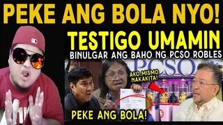 KAKAPASOK LANG GRABE to! TESTIGO KUMANTA sa SENADO WlNA-SAK ang PCSO SARAD0 NA ROBLES TlMB0 REACTION