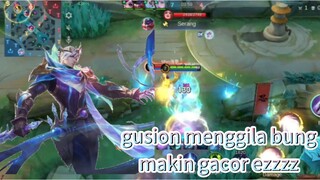gusion menggila MLBB