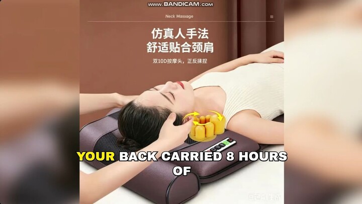 Electric Full Body Massage Mat Review | 9 Modes Heating Shiatsu Massager for Back