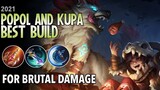 Popol And Kupa Best Build for 2021 | Top 1 Global Popol And Kupa Build | Gameplay - Mobile Legends