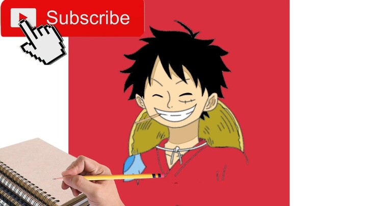 Belajar menggambar part 5 Anime one piece terbaru iblis paint