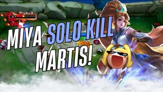 MIYA SOLO KILL MARTIS?!! KOK BISA?