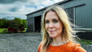 New Hay Season Projects, New Farm Crops & UNIQUE OFF GRID POWER for the Cabin:  EcoFlow RIVER Pro