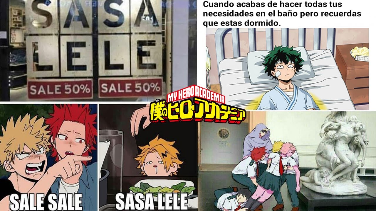 MEMES RANDOM DE BOKU NO HERO ACADEMIA! #12 - BiliBili