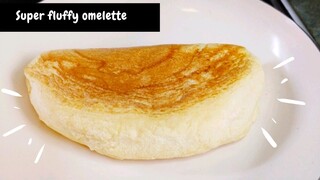 Super Fluffy Souffle Omelette Making | วิธีทำไข่เจียวฟูนุ่ม แบบง่ายๆ | Cooking ASMR