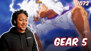 Gear 5 vs Kaido! One Piece 1072 REACTION