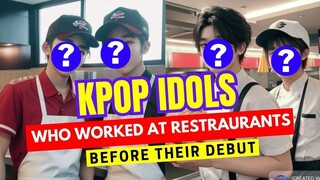 Kpop Idols Who Worked At Restaurants Before Their Debut (1)