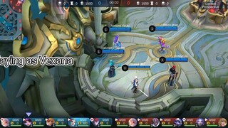 • Playing as Vexana | Mobile Legends: Bang Bang [New Update]