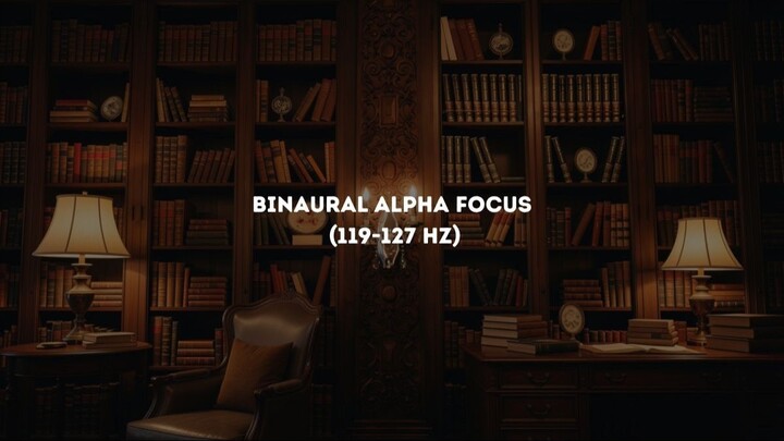 Soft Alpha Waves to Calm Your Mind | Binaural Beats for Focus, Study, and Mental Clarity