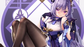 [Genshin Impact] Ke Qing-Live Wallpaper "Tấm lụa đen bước lên tôi, cắt ngang qua đống hỗn độn!"