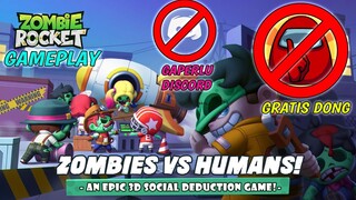 LEBIH BAGUS DARI AMONG US !! NO IKLAN ?! GAK PERLU DISCORD ~ ZOMBIE ROCKET EARLY ACCES GAMEPLAY