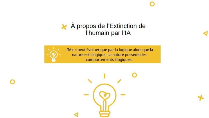 Pensées sur l'Intelligence Artificielle
