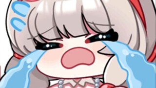 หลู่ซาวถังร้องไห้เป็นเวลาหนึ่งนาที
