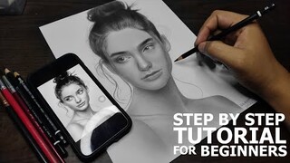 How To Draw Portrait EASILY | For Beginners | Tagalog Tutorial