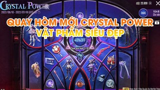 PUBG MOBILE | CRYSTAL POWER | VẬT PHẨM SIÊU ĐẸP THỬ SỨC VỚI 24K UC VÀ MAY MẮN ĐẾN KHÔNG NGỜ