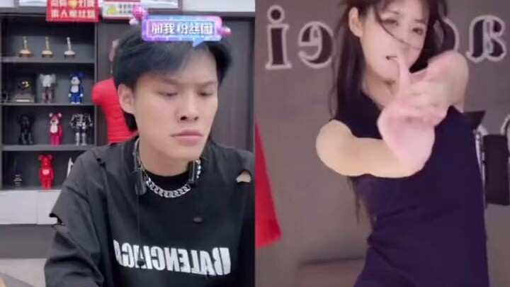 Xiao Yang’s wife conducts a spot check, showing different attitudes toward female livestreamers