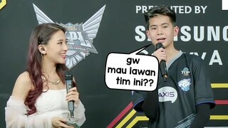 Interview EVOS DLAR Usai Kalahkan GEEK FAM, DLAR Pengen bgt Lawan Tim ini!?