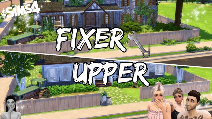 CONDEMNED FARMHOUSE // The Sims 4: Fixer Upper - Home Renovation