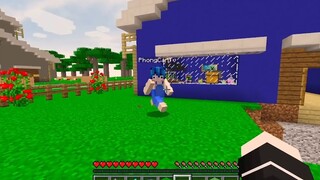 SAMMY MỘT NGÀY SỐNG TRONG BLOCK ĐẤT SIÊU NGHÈO KHỔ TRONG LÀNG HERO TEAM MINECRAF