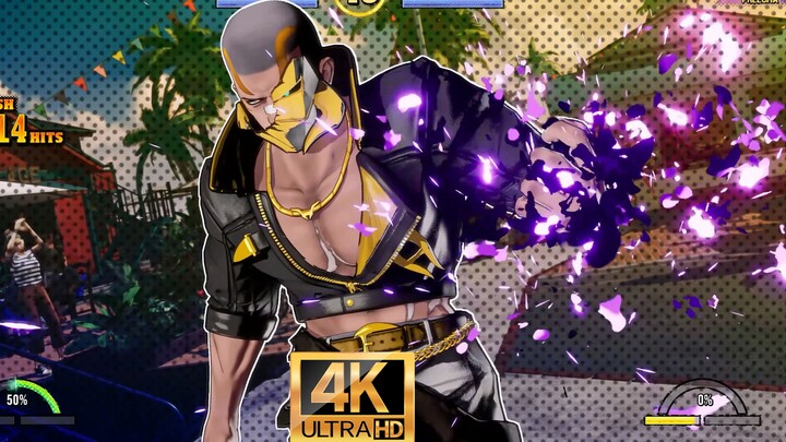 【4K】Fatal Fury: The King of Fighters High-Level Match — Boxer vs. Polka