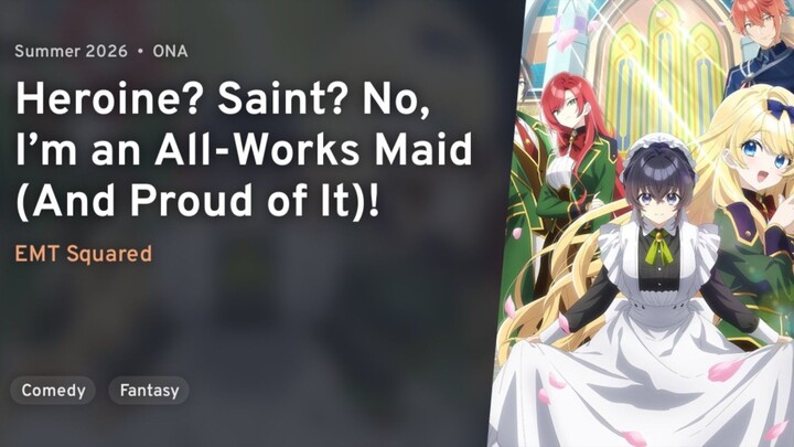 EP 1 - Heroine? Seijo? Iie, All Works Maid desu (Hokori)! (Sub Indonesia)
