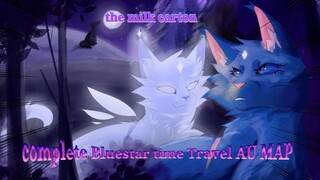 The Milk Carton | A Complete Bluestar Time Travel AU MAP